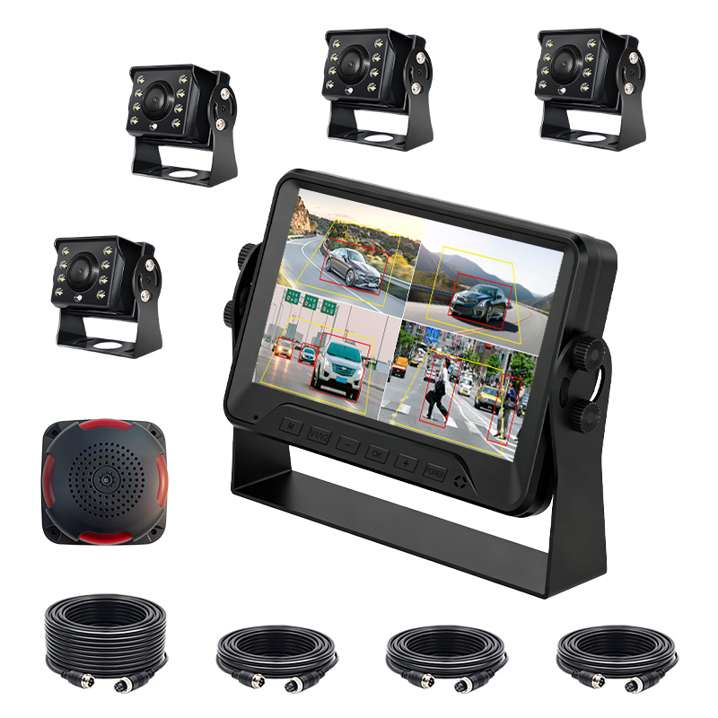 Moniteur BSD 7 pouces + 4 caméras + 1 buzzer