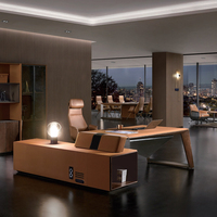 Ensemble de Table de bureau moderne de luxe en forme de L, dernier modèle