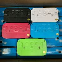 Réveil Numérique Intelligent Enfants Lumière du Jour, Calendrier Température Fonction Rappel Horloge de Bureau Sublimation