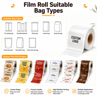Film en rouleau transparent personnalisé à haute barrière en PVA pour l'emballage de yaourt liquide et de lait de qualité alimentaire