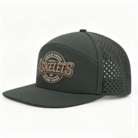 Casquette de baseball snapback en polyester, logo personnalisé, imperméable, style urbain, ajustable