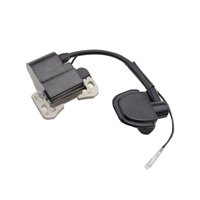 GOOFIT Carburateur de moto 13mm avec bobine d'allumage Bougie d'allumage de remplacement pour 2 Temps 47cc 49cc Pocket Bike Scooter Quad ATV