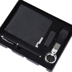 Set de Regalo Ejecutivo Personalizado: Cartera de Cuero PU, Bolígrafo y Memoria USB con Impresión Digital - Regalos Corporativos, Apreciación al Personal - Product Image 2