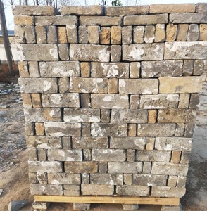 Briques réfractaires fines en céramique bleu-gris modernes <span class=keywords><strong>pour</strong></span> murs décoratifs, cheminées, aménagement paysager - Product Image 6