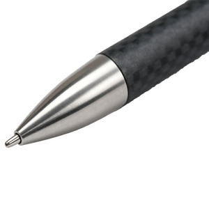 Stylo en fibre de carbone à mécanisme à bille, stylo de signature professionnel, outil d'autodéfense en acier tungstène, outil d'urgence pour hommes d'affaires, certifié CE - Product Image 4