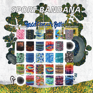 بيع بالجملة مخصص ستوكات رقبة مرنة وشاح جايتر أنبوب مطاطي باندا الرياضة أغطية الرأس للرجال والنساء لركوب الدراجات - Product Image 2