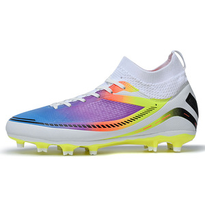 <span class=keywords><strong>Botas</strong></span> de Tobillo Alto para Entrenamiento de Fútbol, para Interiores, Primavera/Invierno, Listas para Enviar de Fábrica, con Parte Superior de PU, para Hombre - Product Image 5
