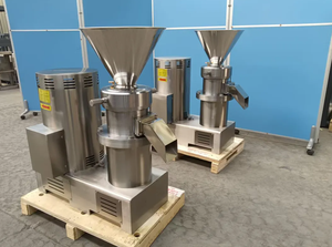 Broyeur colloïdal en acier inoxydable pour le traitement du beurre de cacahuète, de la pâte <span class=keywords><strong>d</strong></span>'<span class=keywords><strong>amande</strong></span>, de la chutney, du lait de soja et de la farine de maïs - Product Image 2