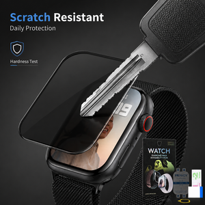 Película Protectora <span class=keywords><strong>de</strong></span> Pantalla <span class=keywords><strong>de</strong></span> <span class=keywords><strong>Hidrogel</strong></span> <span class=keywords><strong>Transparente</strong></span> HD Anti-Espía <span class=keywords><strong>de</strong></span> Cobertura Total para Apple Watch Series 11 10 9 8 7 6 Ultra, Protector <span class=keywords><strong>de</strong></span> Pantalla para Reloj Inteligente - Product Image 3