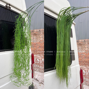 Decoración Navideña y <span class=keywords><strong>de</strong></span> Año Nuevo Hecha a Mano con Simulación <span class=keywords><strong>de</strong></span> Bambú Verde, Hierba <span class=keywords><strong>de</strong></span> Pico, Rosas <span class=keywords><strong>de</strong></span> Seda y Serie Bosque - Product Image 3