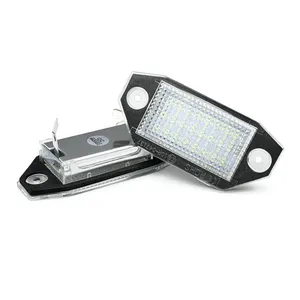 2 Pezzi <span class=keywords><strong>Luce</strong></span> Targa a LED Bianca per Ford Mondeo MK3 2000-2007 Lampada Illuminazione Targa - Product Image 2