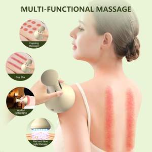 Ventouses électriques sans fil pour le traitement <span class=keywords><strong>anti</strong></span>-<span class=keywords><strong>cellulite</strong></span> Appareil de massage portable et rechargeable Gua Sha - Product Image 4
