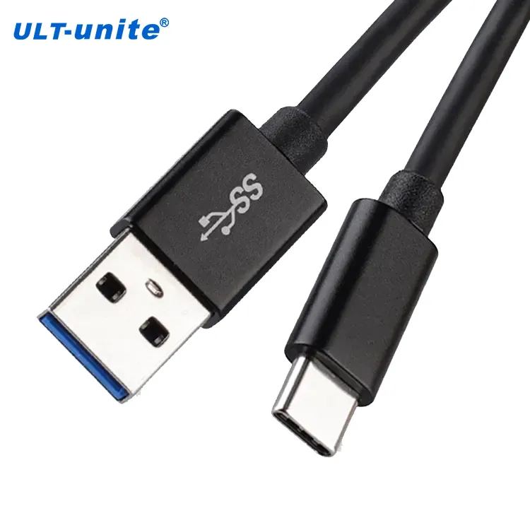 ULT-unite USB A a USB C Cable Sincronización DE DATOS Carga rápida 3A USB a tipo C Cable de teléfono móvil