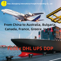 Expédition express aérienne DDP Zhonglong depuis la Chine, l'Australie, la Bulgarie, le Canada, la France, la Grèce, l'Inde, 7 à 15 jours, marchandises générales, assistance 24h/24 et 7j/7