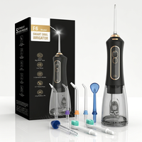 Hydropulseur Oral Électrique Portable Étanche IPX7, Dispositif de Nettoyage Dentaire Abordable pour la Maison et les Voyages