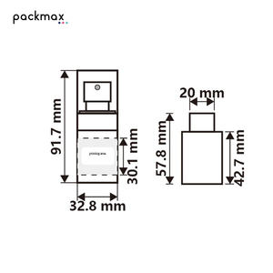 50ml 60ml Transparent PET Travel Spray <b>Bottle</b> for Toner - Portable Refillable Cosmetic <b>Mist</b> Container Wholesale - Product Image 4