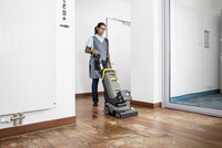 Máquina manual de piso de empuje BR 30/4 C Karchers Secador de fregado de piso para el hogar/Hotel