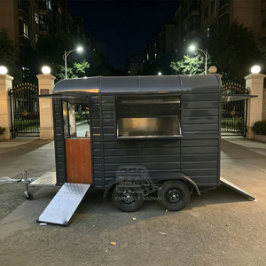 Customizable <b>Mobile</b> <b>Trailer</b> With Efficient Layout For Quick Service <b>Restaurants</b> Horse Box Food Truck - Product Image 4