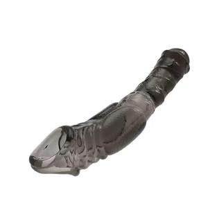 Hot Selling Feuer Dorn Wolf Zahn Set Vibration Typ Penis Extended Verdickt und Inverted Spiny Paar Sex Adult Toy - Product Image 3