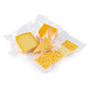 Custom Printed Laminated Sealable <b>Bags</b> for Food Packaging <b>Transparent</b> Vacuum Storage Cheese <b>Bag</b> - Product Image 1