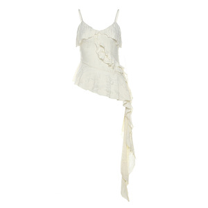 Nueva Ropa de <span class=keywords><strong>Mujer</strong></span> <span class=keywords><strong>para</strong></span> Primavera, Color Sólido, Estilo Urbano, Tirantes Finos, Sexy, Espalda Descubierta, Cintura Baja - Product Image 6