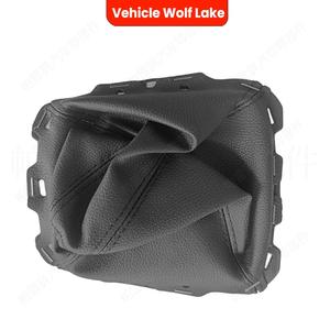 ฝาครอบหัวเกียร์รถยนต์หนังลายวูล์ฟเลค สำหรับโตโยต้า อเวนซิส ปี 2009 เกียร์ธรรมดา ป้องกันหัวเกียร์ - Product Image 3