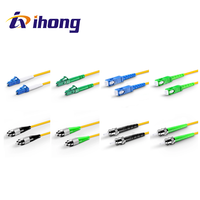 Grosir Optik Patch Cord Telekomunikasi Single Mode Single Core Serat Jumper SC-SC 3M5M10M Sindle Mode/Multimode Fibra