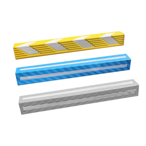 Barrières de stationnement colorées, cales réductrices de vitesse composites pour garage, parking, installation par perçage ou encastrage, protection IP65 - Product Image 1