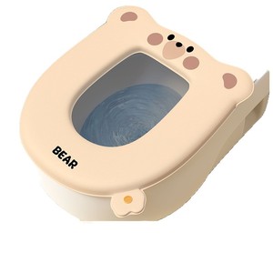 Scented Bear Toilet Seat Cover EVA Skin-Friendly Waterproof Autumn Winter Use - Product Image 3