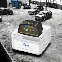 Escáner de Diagnóstico Vgate ICar Pro ELM327 BT 4.0 OBD II/EOBD con Soporte para Android/iOS, Lector de Códigos, Mejor que el ELM327