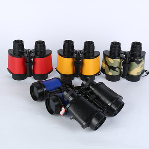 8X30 Binoculars for Children Multi Color Outdoor Toy Telescope with Red Yellow Blue Black Camouflage Options ABS Material - Product Image 1