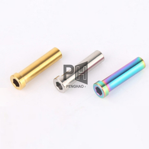 Écrou en titane <span class=keywords><strong>M6</strong></span> L=13/15/17/21/23/25/31.5/33/35/37mm, écrou pivotant en titane GR5 pour étrier de <span class=keywords><strong>frein</strong></span> de vélo de route, fixation de pince C, pièces en titane - Product Image 4