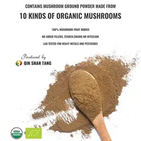 Cordyceps Ganoderma en cápsula suplemento Reishi Extracto de hongo cápsulas embalaje 7 en 1 Lions Mane Mushroom Complex cápsulas