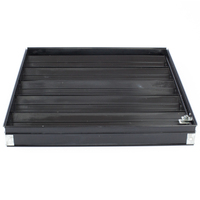 Amortisseur papillon manuel en acier galvanisé pour conduits d'air CVC OEM avec solutions de conception graphique et de taille personnalisées anti-corrosion