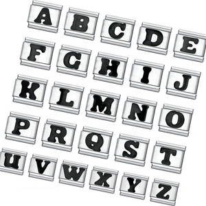 Abalorios de Fábrica para Pulseras Italianas, Abalorios Morados para Pulseras Italianas, Abalorios con Letras para Pulseras Italianas - Product Image 3