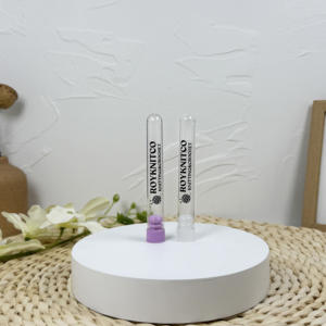 Récipient de stockage de tube en plastique conique clair PS de haute qualité avec couvercle standard 10ml-50ml - Product Image 2