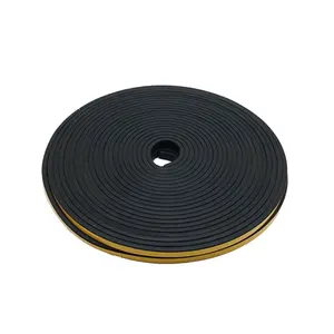 Self-adhesive EPDM sponge rubber seal strip with stable quality