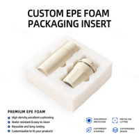 Emballage intérieur en mousse EPE moulée sur mesure, coton perlé, insert en mousse anti-vibration pour produits fragiles, emballage de boîte cadeau