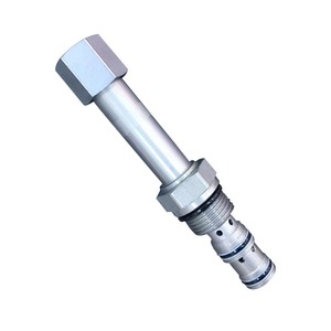 Vanne solénoïde Sv10-28 à deux voies normalement fermée, vanne de réversibilité à montage fileté en acier au carbone nickelé - Product Image 1