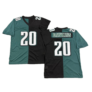 Maillot de rugby vintage pour homme, style cousu, Harold Carmichael, Brian Dawkins, Eric Allen, Wilbert Montgomery, tailles S-3XL, livraison rapide - Product Image 3