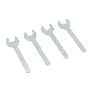 Llave de extremo abierto de un solo cabezal desechable suministrada por el fabricante Llave de acero métrica pequeña de hoja de hierro barata - Product Image 5