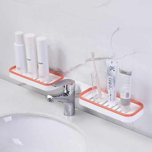 Estante de esquina giratorio para baños, montaje en pared, estante de almacenamiento de ducha plegable, soporte para decoración del hogar, accesorio - Product Image 6