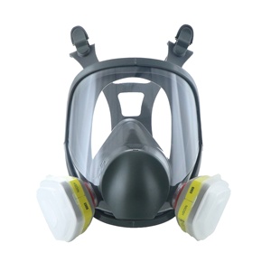 Maschera Respiratoria Professionale a Pieno Facciale 6800 con Cartuccia A1E1 e Filtro 5N11 Protezione Multi-Gas/Particolato per Verniciatura - Product Image 4