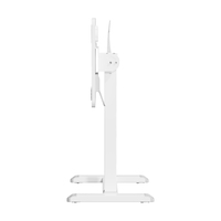 Bureau debout mobile Bureau roulant réglable en hauteur Bureau d'ordinateur portable inclinable à 90 ° Table de chevet pliable Chariot pour bureau à domicile