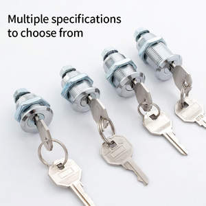 メーカー卸売スチールオフィス家具ロックシリンダー金属偏心カムロック - Product Image 4