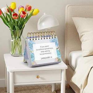 Personalizzato calendario da tavolo perpetuo con citazioni motivazionali per la stampa di <span class=keywords><strong>calendari</strong></span> giornalieri scrivania decorazione da ufficio per le <span class=keywords><strong>donne</strong></span> - Product Image 6