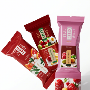 ถุงพลาสติกเมลาร์ปิดผนึกด้วยความร้อนโลโก้กำหนดเองทรงสี่เหลี่ยม4กรัมบรรจุช็อกโกแลตรูปเห็ดลูกกวาดสำหรับสัตว์เลี้ยง - Product Image 1