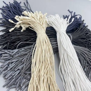 20cm Vente en gros Corde de cire Longe de vêtement Serrure élastique solide Corde de cire noire - Product Image 4