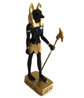 Ägyptische Anubis-Sammler figur Anubis Statue Figur Skulptur Ägypten für Home Office Dekoration