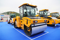 Nouveau Compacteur Vibratoire à Double Tambour XD143 avec Moteur, Pompe, Roulement et Engrenage Haute Performance